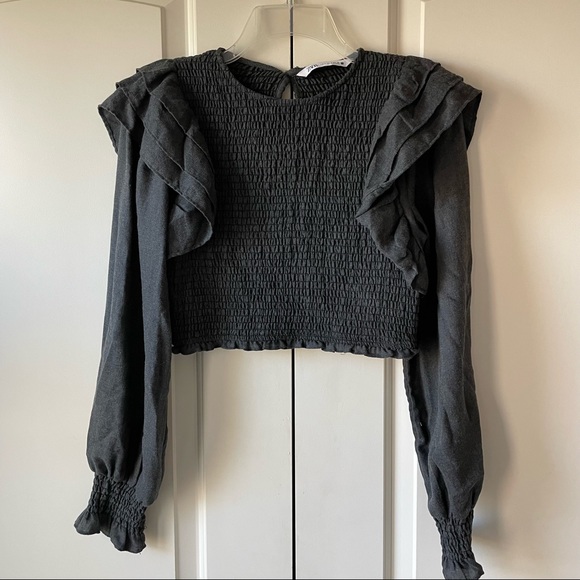 Zara Ruffle Top - Picture 2 of 3